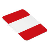 Peruanische Flagge Magnet (Rechte Seite)