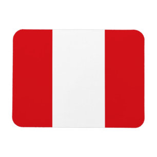 Peruanische Flagge Magnet