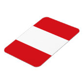 Peruanische Flagge Magnet (Linke Seite)