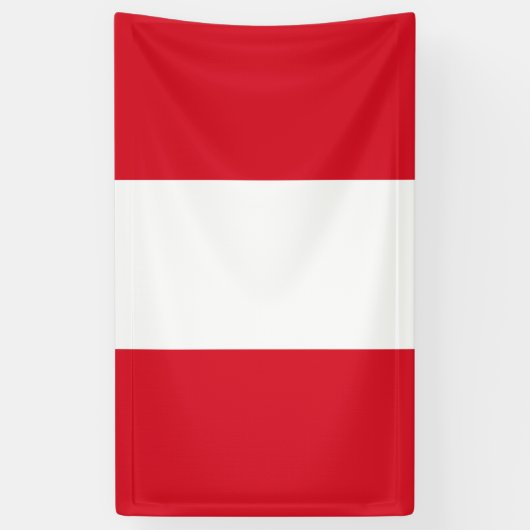 Peruanische Flagge (Peru) Banner (Vertikal)