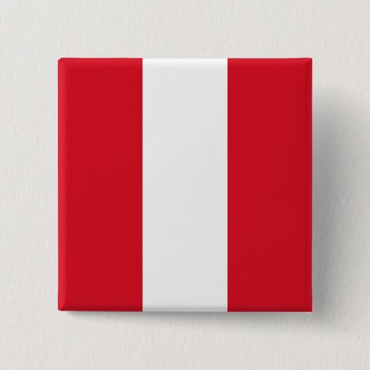 Peruanische Flagge (Peru) Button (Vorderseite)