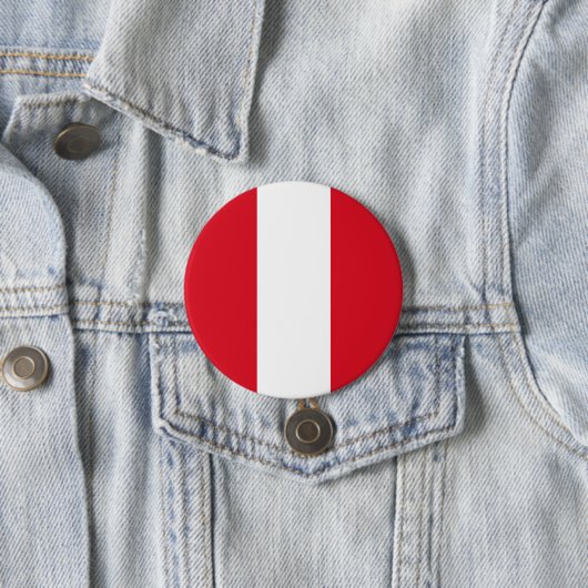 Peruanische Flagge (Peru) Button (Beispiel)