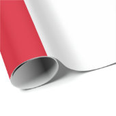 Peruanische Flagge (Peru) Geschenkpapier (Rolleneckpunkt)