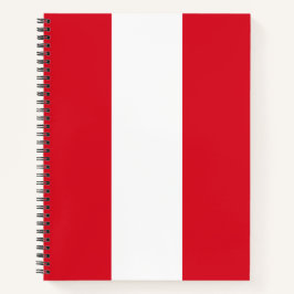 Peruanische Flagge (Peru) Notizblock