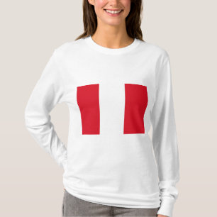 Peruanische Flagge (Peru) T-Shirt