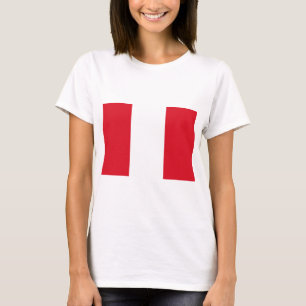 Peruanische Flagge (Peru) T-Shirt
