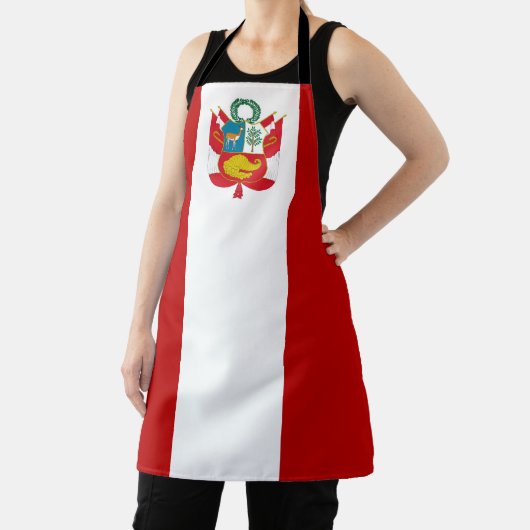 peruanische Flagge Schürze (InSitu)