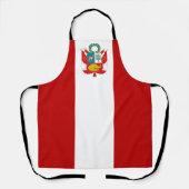peruanische Flagge Schürze (Vorderseite)