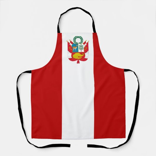 peruanische Flagge Schürze (Vorderseite)