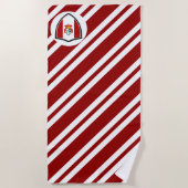 Peruanische Flagge Strandtuch (Vorderseite)