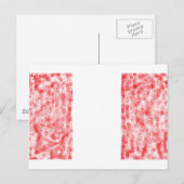 Peruanische Flaggenartikel Postkarte (Vorne/Hinten)