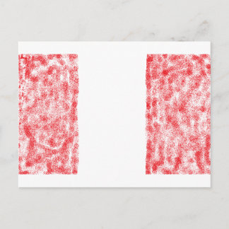 Peruanische Flaggenartikel Postkarte