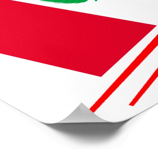 Peruanische Fußballmannschaft Poster (Ecke)