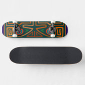 Peruanische Inka-Vogel-Spirituosen Skateboard (Horizontal)