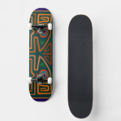 Peruanische Inka-Vogel-Spirituosen Skateboard (Vorderseite)