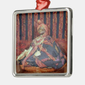 Peruanische Mama vom Paracas Friedhof Ornament Aus Metall (Links)