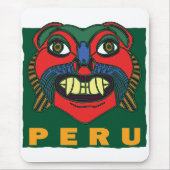 PERUANISCHE MASKE MOUSEPAD (Vorne)