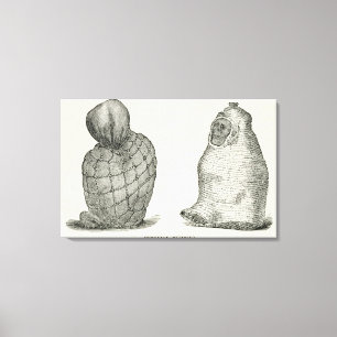 Peruanische Mummies Leinwanddruck
