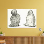 Peruanische Mummies Leinwanddruck (Insitu (Wohnzimmer))