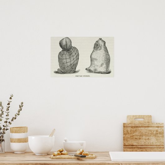 Peruanische Mummies Poster (Küche)