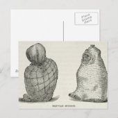 Peruanische Mummies Postkarte (Vorne/Hinten)
