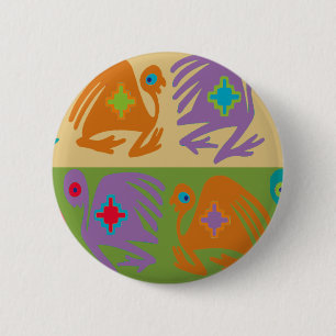 Peruanische Vögel Button