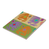 Peruanische Vögel Fliese (Seite)