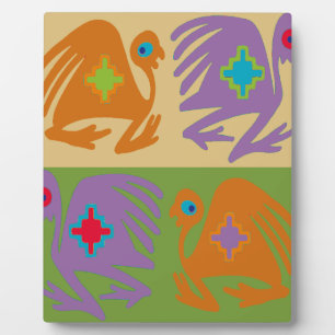 Peruanische Vögel Fotoplatte