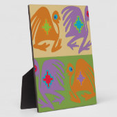 Peruanische Vögel Fotoplatte (Seite)