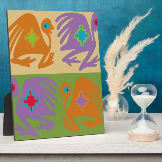 Peruanische Vögel Fotoplatte (Seite)