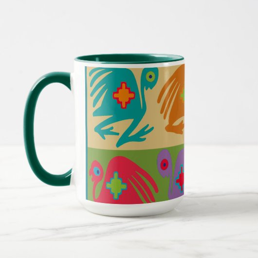 Peruanische Vögel Tasse (Links)
