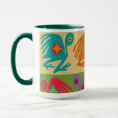 Peruanische Vögel Tasse (Links)