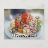 Peruanischer Ceviche! Postkarte (Vorderseite)