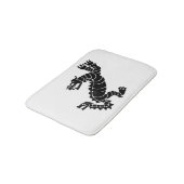 Peruanischer Drache Badematte (Schrägansicht)