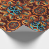 Peruanischer Geist: Chakana Essence Geschenkpapier (Ecke)