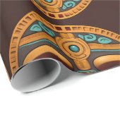 Peruanischer Geist: Chakana Essence Geschenkpapier (Rolleneckpunkt)