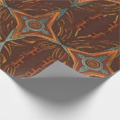 Peruanischer Geist: Chakana Essence Geschenkpapier (Ecke)