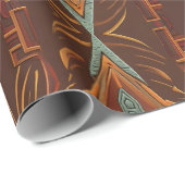 Peruanischer Geist: Chakana Essence Geschenkpapier (Rolleneckpunkt)