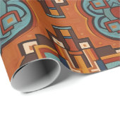 Peruanischer Geist: Chakana Essence Geschenkpapier (Rolleneckpunkt)