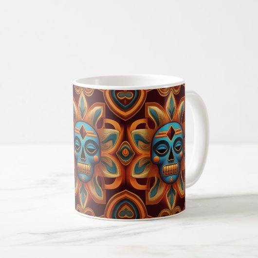Peruanischer Geist: Chakana Essence Kaffeetasse (VorderseiteRechts)