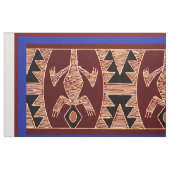 Peruanischer Inca Designer Fabric Geckos Stoff (Fat Quarter (45,7 x 55,9 cm))