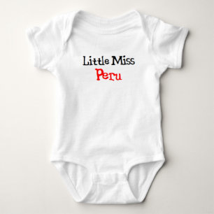peruanischer kleiner Vermissen Baby Strampler