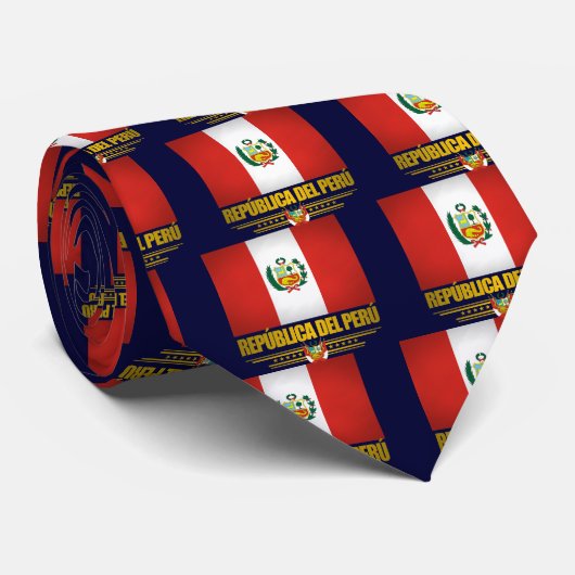 "Peruanischer Pride" Krawatte (Gerollt)