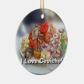 Peruanisches Ceviche! Keramikornament (Rechts)