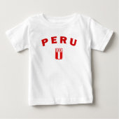 Peruanisches FPF Fußball-T-Shirt Baby T-shirt (Vorderseite)