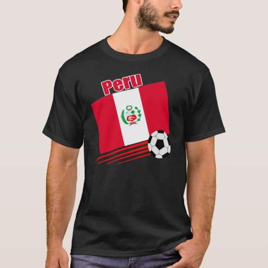 Peruanisches Fußball-Team T-Shirt (Vorderseite)