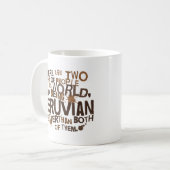 Peruanisches Geschenk (lustig) Kaffeetasse (Vorderseite Links)