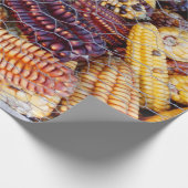 Peruanisches Mais-Vielzahl-Packpapier Geschenkpapier (Ecke)