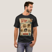 Perücken für Haustiere Shirt (Vorne ganz)
