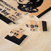 Perückenwerbung Anfang der 1970er Jahre Puzzle (Seite)